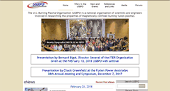 Desktop Screenshot of burningplasma.org